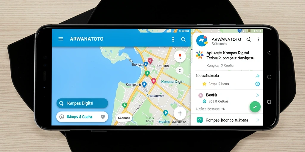Tampilan antarmuka aplikasi ARWANATOTO yang menarik dan fungsional.